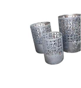 Ensemble de lanternes suspendues en fer de qualité supérieure de 3 pièces avec finition polonaise pour lanternes suspendues en métal de décoration intérieure - Product Image 6