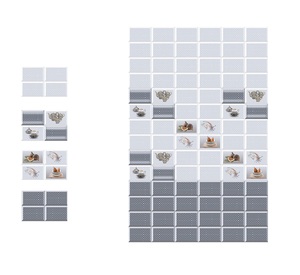 Azulejos de pared de cerámica esmaltada brillante de color rosa bebé para baño 30x45cm - Product Image 2