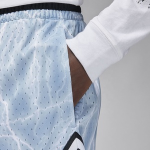 Pantalones cortos de baloncesto de entrenamiento con cintura elástica de alta calidad, diseño de malla doble impreso personalizado, demanda al por mayor, baloncesto sublimado - Product Image 5