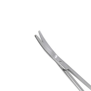 Best Selling Hysterectomy Scissors TC Medium Curved 10.5 (26.5cm) Gold <b>Rings</b> <b>Stainless</b> <b>Steel</b> Surgical Instrument - Product Image 5