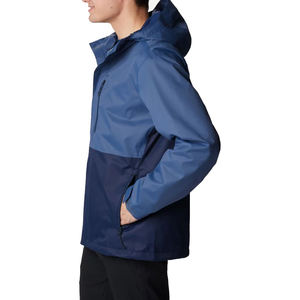 แจ็กเก็ตกันฝนสำหรับผู้ชาย, เสื้อกันหนาวลำลองมาใหม่ระบายอากาศน้ำหนักเบาออกแบบกันน้ำมีซิปปิดนูน - Product Image 3