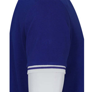 Polo de algodón azul, gran oferta, novedad, polos para hombre, venta al por mayor, Polo informal liso de alta calidad con logotipo personalizado para hombre - Product Image 5