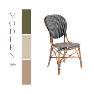 Chaise de restaurant en rotin et osier de qualité supérieure designs anciens bonne fabrication prix abordable mobilier d'usine direct - Product Image 3