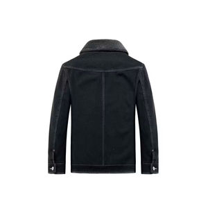 100% coton tricoté acide WashPremium haute qualité hommes Style de détresse veste en jean personnalisée saison d'hiver - Product Image 2