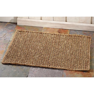 Tapis de cuisine tissés à la main en jonc de mer offrant confort et durabilité avec des fibres naturelles adaptées à une utilisation intérieure et extérieure - Product Image 5