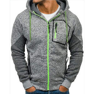 Sudadera con Capucha para Hombre, Chaqueta con Cierre, Sudadera Deportiva Informal para Gimnasio, Abrigo, Ropa de Abrigo, Sudadera con Capucha de Invierno para Hombre - Product Image 1