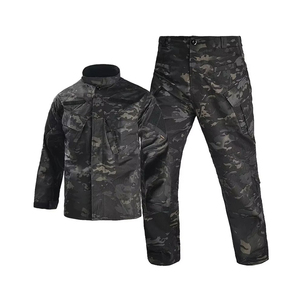 Uniforme de chasse de camouflage pour hommes, respirant, ensemble chemise et pantalon au design personnalisé, uniforme tactique d'extérieur de haute qualité, vente en gros - Product Image 4