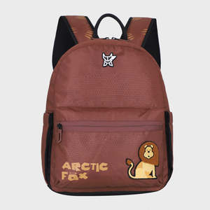 Sac à dos scolaire Arctic Fox Zoo Mink pour garçons et filles - Product Image 1