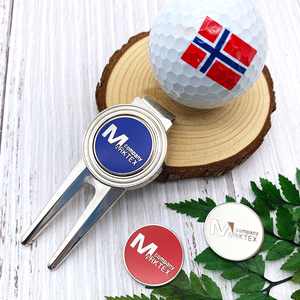 Logotipo personalizado Metal Golf Divot Herramienta de reparación Divot Golf Tool - Product Image 3