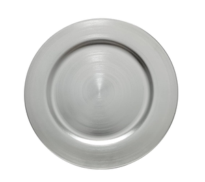 Placa de cargador pulida con espejo martillado de acero inoxidable Placa de cargador de boda al mejor precio - Product Image 5