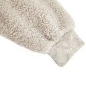 Vêtements d'hiver personnalisés Sherpa Hoodies Apparel Clothing Casual Men Sherpa Hoodies For Best Sale - Product Image 4