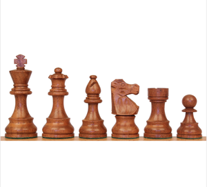 Jeu d'échecs en bois fabriqué à la main avec une finition exquise, parfait pour la décoration et le jeu compétitif - Product Image 5