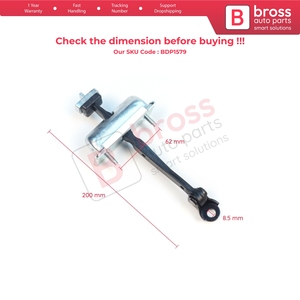 BDP1579 Conjunto Limitador de Puerta Delantera para MK5 KL 2014-2023 K68103030AD - Product Image 5