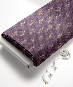 Chic Digital Printed Chiffon Fabric for <b>Wedding</b> Attire, Party Dresses, and Creative Home Decor Projects with Custom Options - Product Image 1