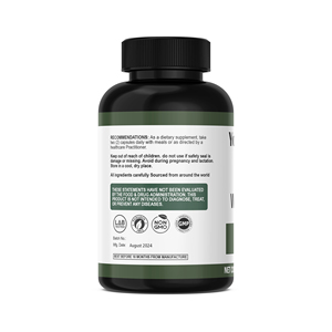 Ajenjo 500mg 150 Cápsulas Suplemento a base de hierbas Etiqueta privada OEM ODM Soporte digestivo y de bienestar natural - Product Image 5