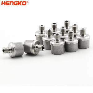 HENGKO OEM métal bioréacteur diffuseur à bulles fines fritté 316L poudre filtre carbonatation pierre Sparger pour hydroponique - Product Image 1
