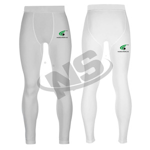 Leggings pour hommes sur mesure, fabriqués en usine, leggings de sport pour la course à pied, la salle de sport, pantalons de sport, leggings de sport de haute qualité, couleur unie, vêtements de sport - Product Image 6
