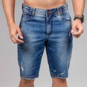 Wholesale High Designer <b>Men's</b> Jean Pants <b>Knee</b> <b>Length</b> Straight Jeans <b>Shorts</b> <b>Men</b> Denim <b>Short</b> Pants Casual Denim <b>Shorts</b> Distressed - Product Image 3