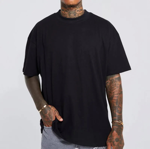 Nouvel Arrivage 2026 T-shirt Streetwear Épaules Tombantes 100% Coton Grammage Lourd Coupe Ample Unisexe - Product Image 3