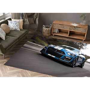 Alfombra para coche Ford Shelby: alfombra impresa antideslizante para decoración de oficina, alfombra fina no tejida - Product Image 1