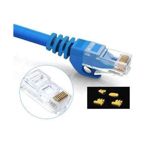 Cable de Conexión RJ45 Gigabit de Alta Velocidad, Fabricado por SZADP OEM, Longitud Personalizable, para Redes de Internet - Product Image 1