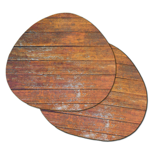 Ensemble de dessous de verre de tasse en bois accessoires en bambou Style européen Wanuocraft tapis de tasse à thé en bois de hêtre carré inachevé - Product Image 4