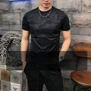 Tracksuit Jogging Pants Sets No Logo Male T <b>Shirt</b> Stretch Sports Suits Camouflage Clothes for <b>Men</b> Gym Top Cheap Fashion Basic S - Product Image 3
