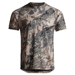 Conjunto de Ropa de Caza de Poliéster Personalizada, Ropa Deportiva para Exteriores, Diseño de Camuflaje Duradero, Camiseta de Caza Sublimada - Product Image 1
