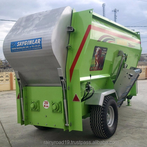 Mezclador de alimentación Horizontal con celda de carga Digital y tanque de aceite, mezclador de Alimentación Tmr Wagon, 10m3 - Product Image 1