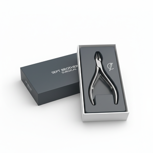 Cortaúñas Profesional de Acero Inoxidable con Doble Resorte |   Cortauñas Profesional para Manicura y Pedicura con Punta Afilada |   Fabricante OEM - Product Image 5