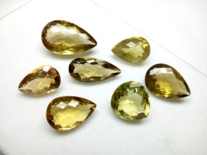 Cerveza atractiva Piedra preciosa de cuarzo Gemas de cuarzo semipreciosas Cerveza facetada Gemas de cuarzo para hacer joyería Regalo para ella - Product Image 3