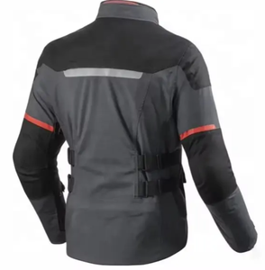 Veste de course pour motards Cardura, veste de sécurité pour moto, imperméable, noire, veste Cardura pour motards - Product Image 2