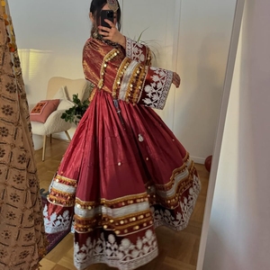 Vêtements traditionnels faits à la main robe afghane haute qualité meilleur matériel afghan Vintage femmes robes 0692 - Product Image 1