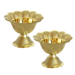 Latón Pooja Jyoti para templo y casas de Ex [Porter In India - Product Image 5