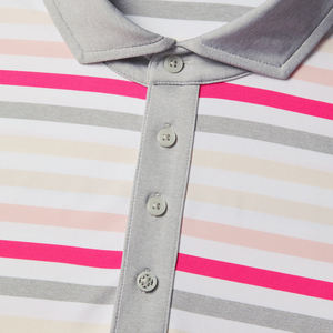 Chemises de golf pour hommes, tissu jersey respirant, à séchage rapide, extensible, impression numérique, couleurs et tailles personnalisables - Product Image 6