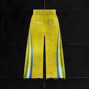 Jogger évasé d'hiver unisexe respirant séchage rapide polaire coupe-vent brodé serviette impression couleur strass grande taille - Product Image 5