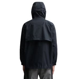 Chaqueta cortavientos transpirable personalizada de alta calidad, ropa personalizada, chaqueta cortavientos de nailon a la moda informal, ropa de calle de Color sólido - Product Image 2