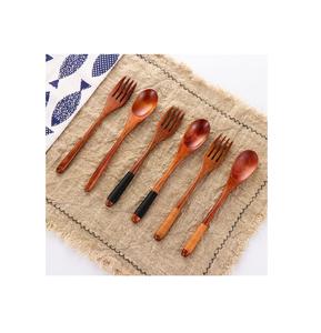 Ensemble de couverts en bois Couverts au design antique Couverts en bois de qualité supérieure chez Vaisselle Couverts au meilleur prix - Product Image 5