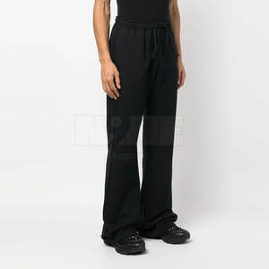 Marque privée Pantalon évasé Motif droit Toile Style décontracté Bas quantité minimale de commande Dernière conception Offre Spéciale du Pakistan - Product Image 2