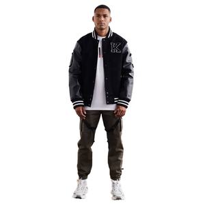 Chaquetas Varsity Bordadas Personalizadas para Hombre, 100% Lana, Estilo Vintage, Resistentes al Viento, para Invierno - Product Image 2