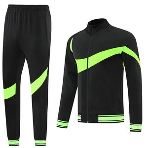 Ensemble de jogging décontracté pour homme, deux pièces, imprimé uni, confortable, respirant, poids moyen, 100% coton, pour la salle de sport, l'entraînement et les sports - Product Image 3