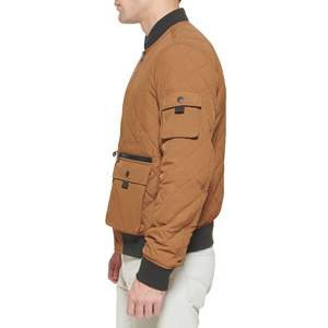 Chaqueta Bomber de Lona con Estampado Personalizado Hecha en Fábrica, Estilo Urbano, Nuevo Diseño de Invierno, Ligera, Transpirable y Ecológica - Product Image 3