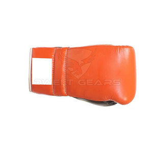 Custom Logo PU Leather Boxing <b>Lace</b> up <b>Gloves</b> for Training-Breathable Eco-friendly Full Finger Design - Product Image 6