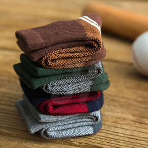 Design personnalisé de haute qualité pour hommes décontracté coton/laine séchage rapide respirant écologique hiver Crew chaussettes - Product Image 5