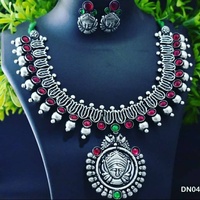 Conjunto de collar indio para mujer, joyería, collar de Metal de latón a la moda, conjunto de piedra Artificial clásica, cadena con acabado de novia colorido