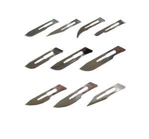 Lames chirurgicales manuelles stériles jetables en acier inoxydable certifiées CE par Surgi Right - Product Image 2