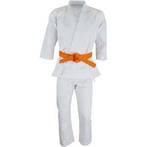 Calidad Premium manga larga Jiu Jitsu Kimono Judo uniforme 100% algodón secado rápido y transpirable personalizable alta fabricación - Product Image 1