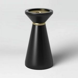 Acube Industries Handmade Gold Aluminum Metal <b>Candle</b> Holder Stand Elegant Iron Design Durable Pillar Candelabra Other <b>Candle</b> - Product Image 5