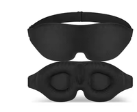 Masque de sommeil de conception 3D Blackout Sleep Aid avec sangle élastique réglable pour un meilleur sommeil