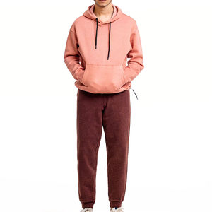 Sudadera con capucha de lana de cordero de alta calidad para Otoño e Invierno para hombre, Jersey de manga lisa de algodón 100% sudaderas con capucha gruesas de gran tamaño - Product Image 6